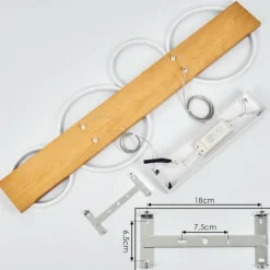 Luminaires Scandinaves-hofstein Suspension Rodekro LED Blanc, 1 lumière