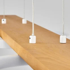 Luminaires Scandinaves-hofstein Suspension Rodekro LED Blanc, 1 lumière