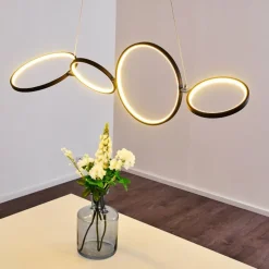 hofstein Suspension Rodekro LED Noir, 1 lumière