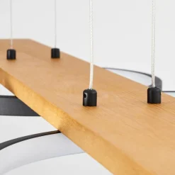 Luminaires Scandinaves-hofstein Suspension Rodekro LED Noir, 1 lumière