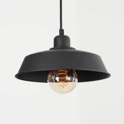 Luminaires Scandinaves-hofstein Suspension Rognaix Noir, 1 lumière