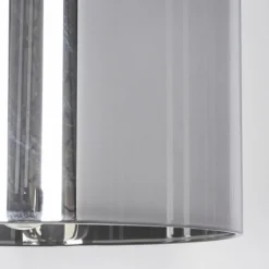 Suspension Verre Fumé-hofstein Suspension Roosevelt Noir, 1 lumière