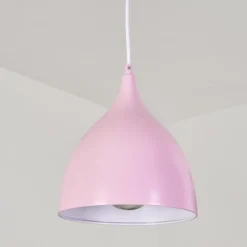 Luminaires Scandinaves-hofstein Suspension Roseway Rose, 1 lumière