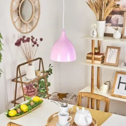 Luminaires Scandinaves-hofstein Suspension Roseway Rose, 1 lumière