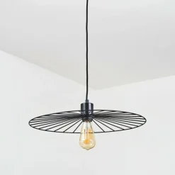 Lampes Vintages & Rétros-hofstein Suspension Rossedalen Brun, 1 lumière