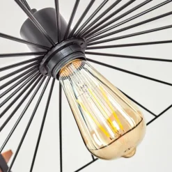 Style Boho-Chic-hofstein Suspension Rossedalen Noir, 1 lumière