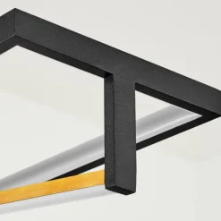 hofstein Suspension Rung LED Noir, 1 lumière