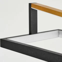 hofstein Suspension Rung LED Noir, 1 lumière