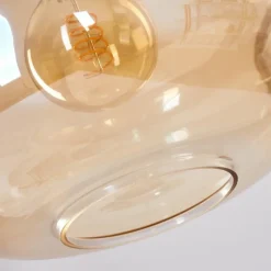 hofstein Suspension Salameo Argenté, 1 lumière