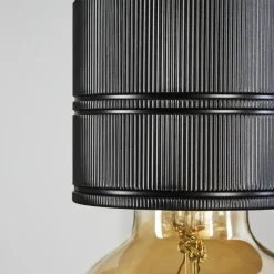 Lampes Vintages & Rétros-hofstein Suspension Salla Noir, 1 lumière