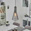 Lampes Industrielles-hofstein Suspension Samorinha Noir, 1 lumière