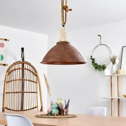 Lampes Vintages & Rétros-hofstein Suspension Samuli Noir, 1 lumière