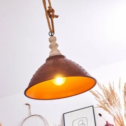 Lampes Vintages & Rétros-hofstein Suspension Samuli Noir, 1 lumière