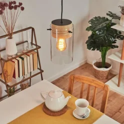 hofstein Suspension Sarteano Noir, 1 lumière