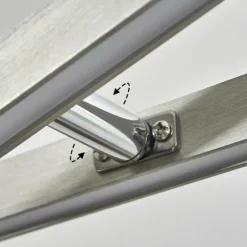 hofstein Suspension Schleitheim Chrome, Nickel mat, Blanc, 1 lumière* Suspensions