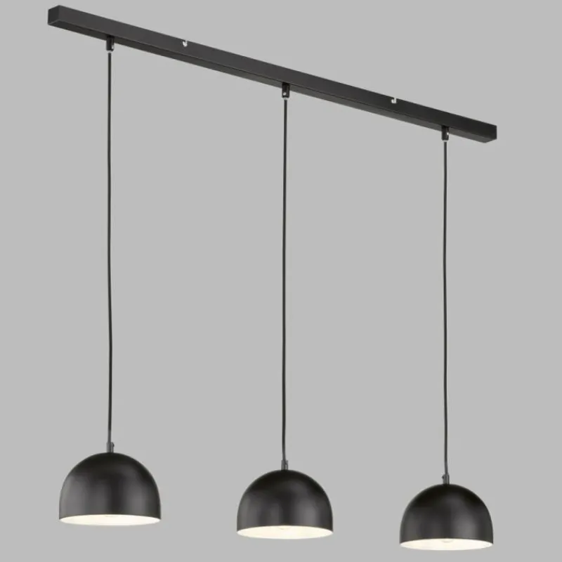 SCHÖNER WOHNEN-Kollektion Suspension Kia Noir, 3 lumières* Suspensions