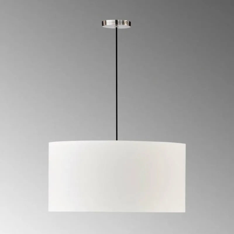 Lampes En Tissu-SCHÖNER WOHNEN-Kollektion Suspension SCHÖNER-WOHNEN-Kollektion Pina Nickel mat, 3 lumières