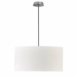 Lampes En Tissu-SCHÖNER WOHNEN-Kollektion Suspension SCHÖNER-WOHNEN-Kollektion Pina Nickel mat, 3 lumières