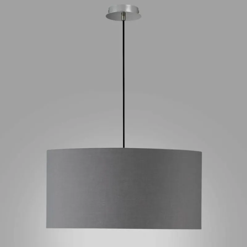Lampes En Tissu-SCHÖNER WOHNEN-Kollektion Suspension SCHÖNER-WOHNEN-Kollektion Pina Nickel mat, 3 lumières