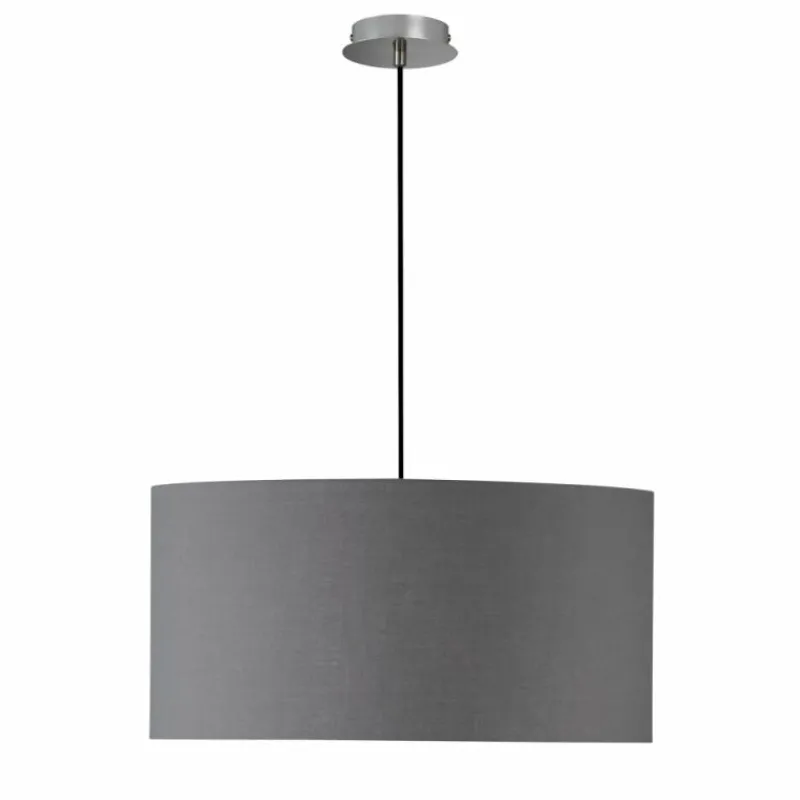 Lampes En Tissu-SCHÖNER WOHNEN-Kollektion Suspension SCHÖNER-WOHNEN-Kollektion Pina Nickel mat, 3 lumières