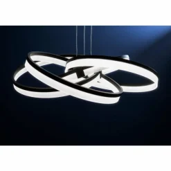 SCHÖNER WOHNEN-Kollektion Suspension SCHÖNER-WOHNEN-Kollektion Loop LED Noir, 1 lumière* Suspensions