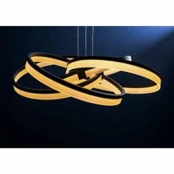SCHÖNER WOHNEN-Kollektion Suspension SCHÖNER-WOHNEN-Kollektion Loop LED Noir, 1 lumière* Suspensions