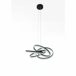 SCHÖNER WOHNEN-Kollektion Suspension SCHÖNER-WOHNEN-Kollektion Loop LED Noir, 1 lumière* Suspensions