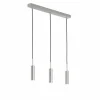SCHÖNER WOHNEN-Kollektion Suspension SCHÖNER-WOHNEN-Kollektion Stina LED Nickel mat, 3 lumières* Éclairage Led