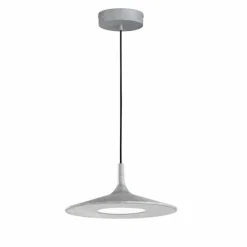 SCHÖNER WOHNEN-Kollektion Suspension SCHÖNER-WOHNEN-Kollektion Slim LED Gris, 1 lumière* Éclairage Led
