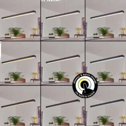 hofstein Suspension Seaton LED Noir, 1 lumière