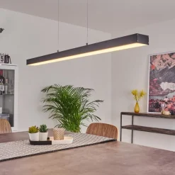 hofstein Suspension Seaton LED Noir, 1 lumière