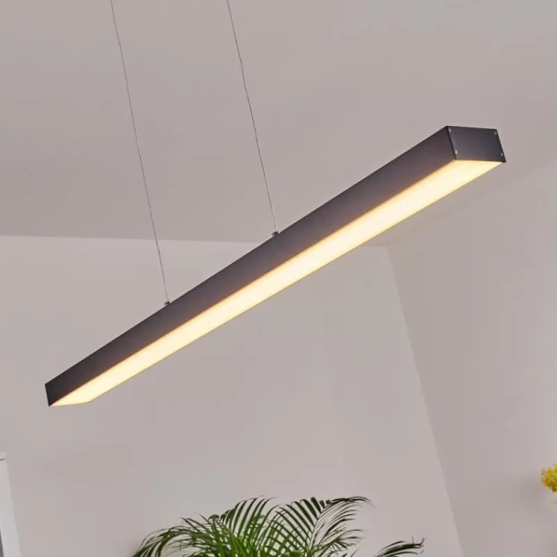 hofstein Suspension Seaton LED Noir, 1 lumière