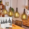 Lampes Vintages & Rétros-hofstein Suspension Seda Noir, 4 lumières