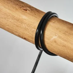 Lampes Vintages & Rétros-hofstein Suspension Seegaard Noir, 3 lumières