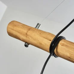 Lampes Vintages & Rétros-hofstein Suspension Seegaard Noir, 5 lumières