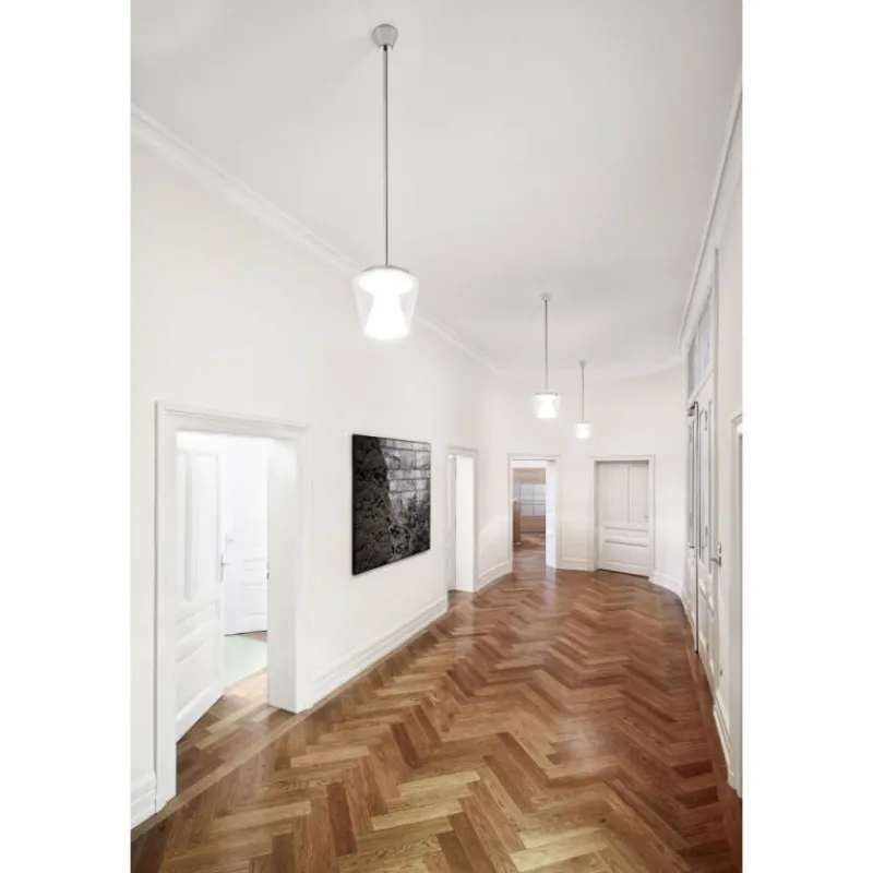 Luminaires Serien Lighting Suspension Serien Lighting ANNEX LED Chrome, 1 lumière