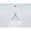 Luminaires Serien Lighting Suspension Serien Lighting TWIN Suspension LED Noir, 1 lumière* Éclairage Led