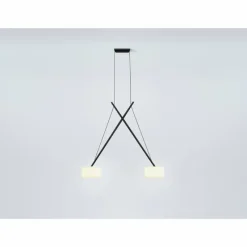Luminaires Serien Lighting Suspension Serien Lighting TWIN Suspension LED Noir, 1 lumière* Éclairage Led