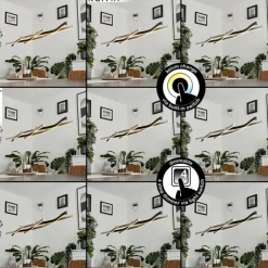 hofstein Suspension Serlande LED Aluminium, 1 lumière