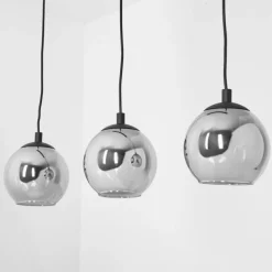 hofstein Suspension Sernf Noir, 3 lumières