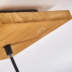 Lampes En Tissu-hofstein Suspension Shiburg Bois clair, 1 lumière