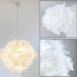 hofstein Suspension Skaulo Blanc, 1 lumière