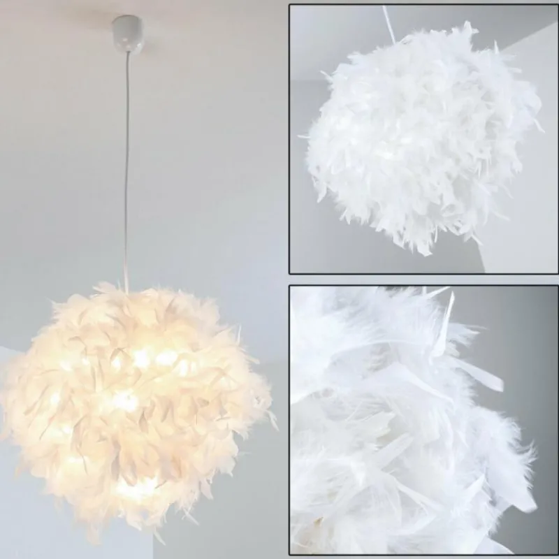 hofstein Suspension Skaulo Blanc, 1 lumière