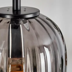 hofstein Suspension Skiatook Noir, 8 lumières