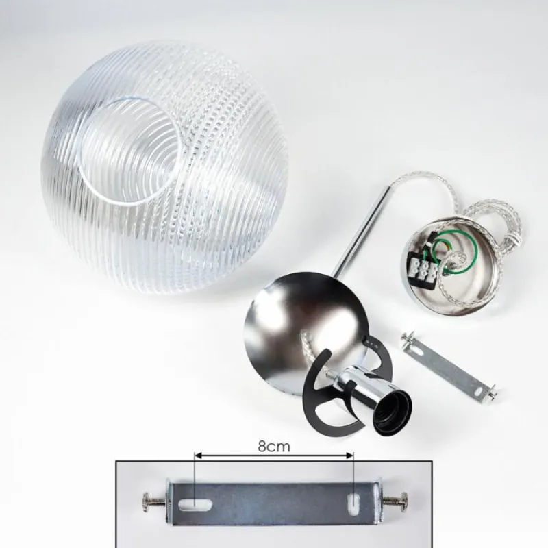 hofstein Suspension Sénal Chrome, 1 lumière