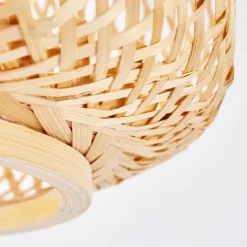 Style Boho-Chic-hofstein Suspension Solera Noir, 1 lumière