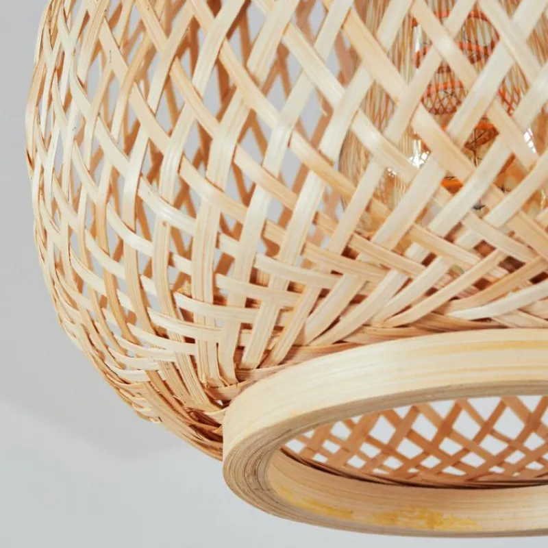 Style Boho-Chic-hofstein Suspension Solera Noir, 3 lumières