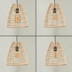 Luminaires Scandinaves-hofstein Suspension Sooul Noir, 1 lumière