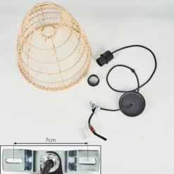 Luminaires Scandinaves-hofstein Suspension Sooul Noir, 1 lumière