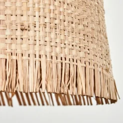 Luminaires Scandinaves-hofstein Suspension Soungou Écru, Noir, 4 lumières